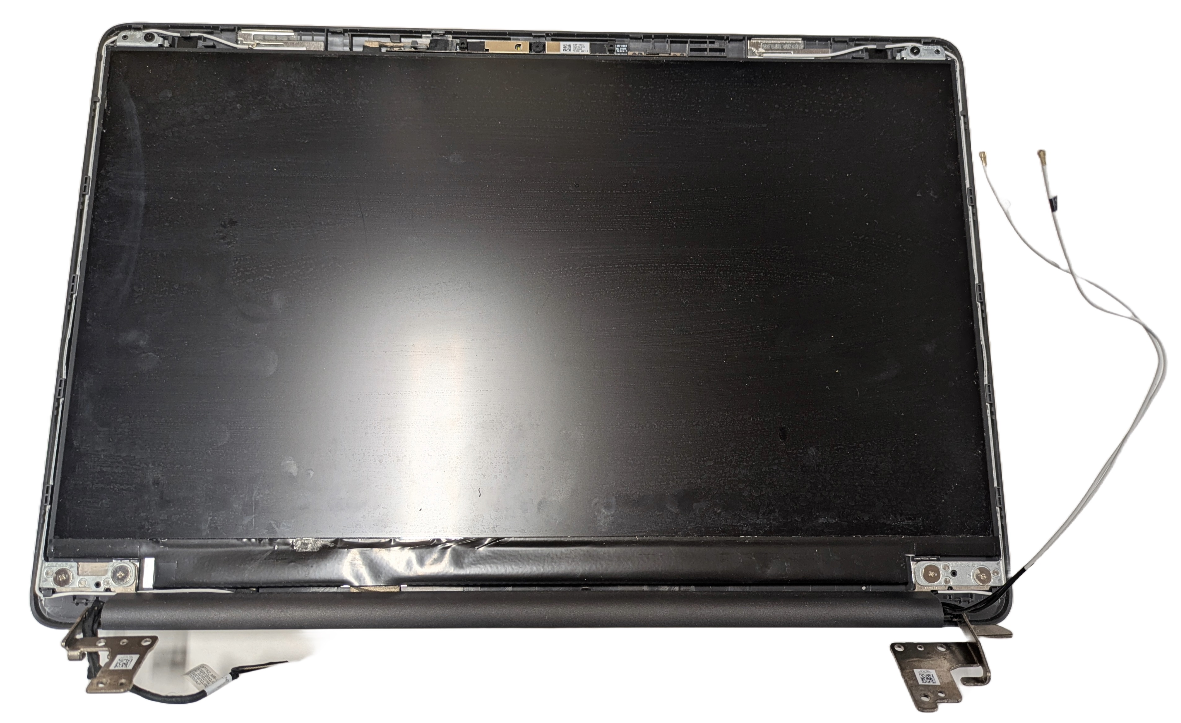 (M31083-001 )LCD Back Cover med Hings och LCD skärm kabel för HP 255 G8 (Använt) (M31083-001)<br />