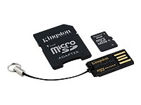 Kingston Multi-Kit / Mobility Kit - flash-minneskort - 8 GB - microSDHC