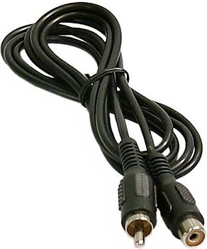 Audio Förlängningskabel 1x RCA han Till 1XRCA hon 3M