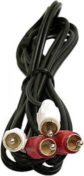 Audio kabel 2x RCA han Till 2XRCA han 15M