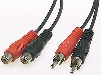 Audio kabel 2x RCA hanneTill 2XRCA hona 2M