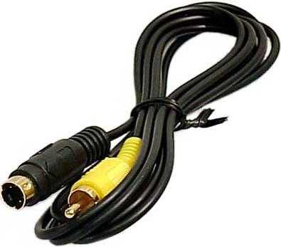 AdapterKabel S-video MD4ha till Comp. RCA ha 3M