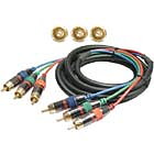Component Video Kabel, 3XRCA Hanne till 3XRCA Hanne, 5M