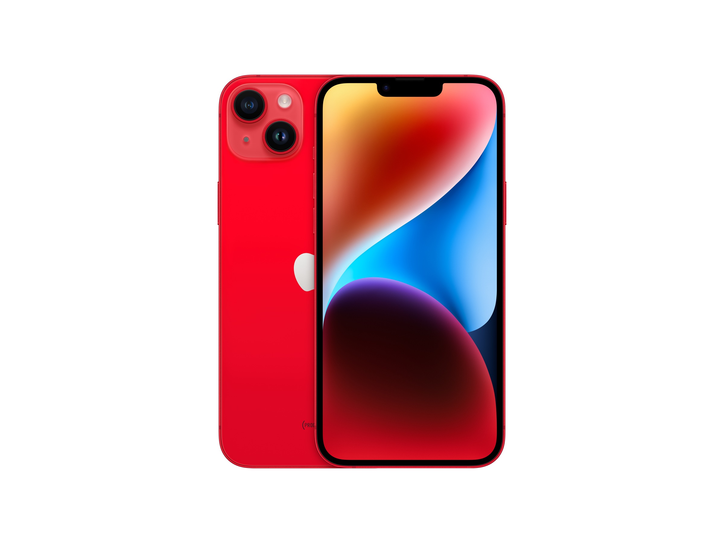 Apple iPhone 14 Plus 256GB, Röd, 6,7 Super Retina XDR-skärm, 12+12MP kamera, IP68, 5G