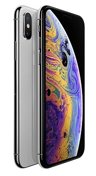 (MT9F2QN/A)Appel iPhone Xs 64GB, 5,8 Silver Modell A2097 (Begagnad)