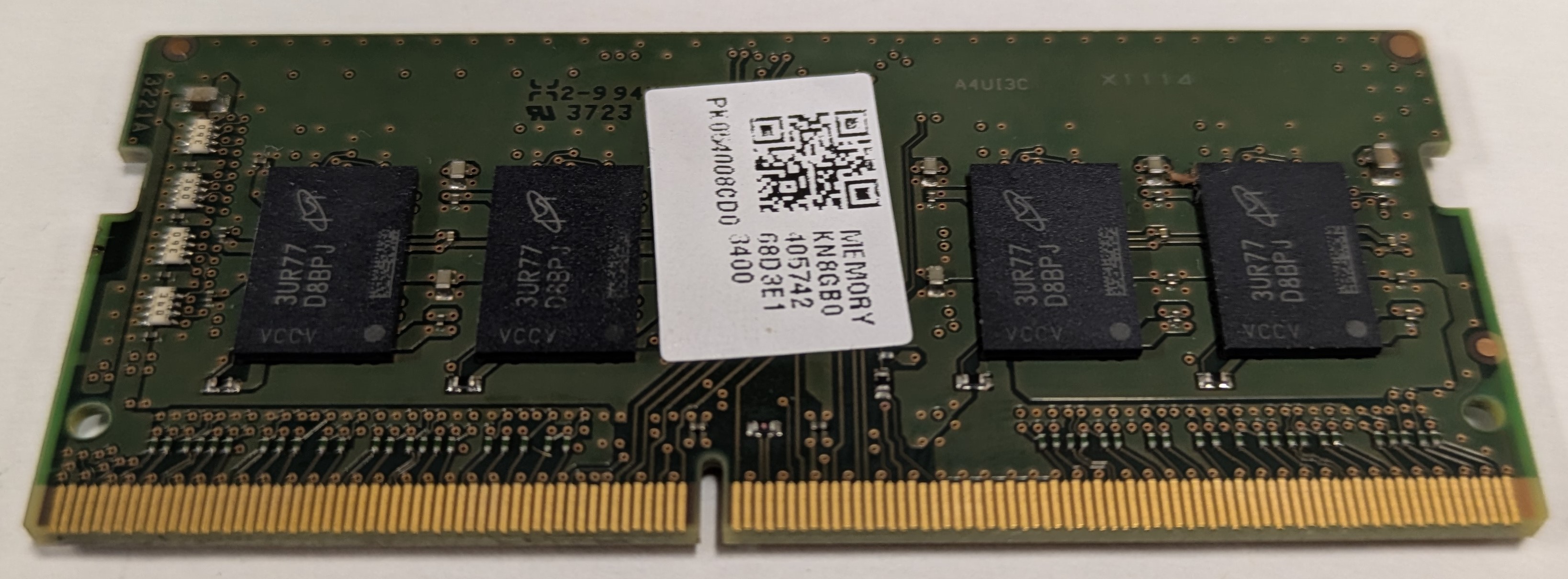 Micron 16GB (2X8GB) DDR4 3200 260pin Sodimm Laptop Memory RAM