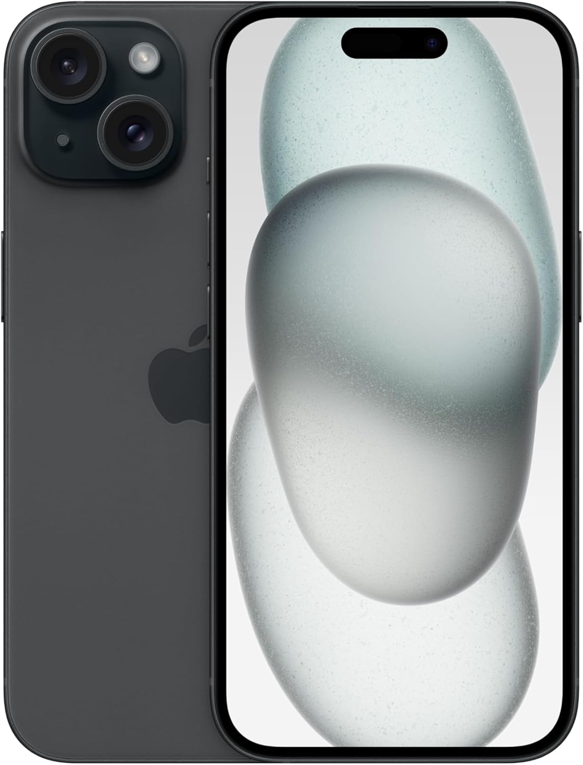 Apple iPhone 15, 128 GB - svart