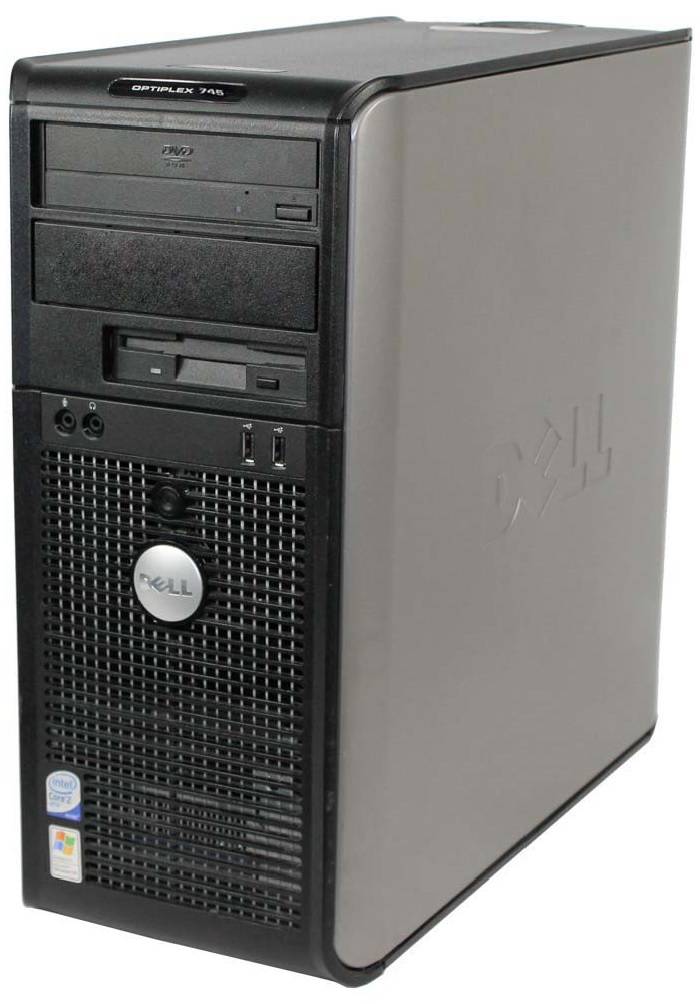 Restaurerat/ Rekondition DELL Optiplex 745, Intel Core 2 Dou, 4GB DDR2, 120GB SSD, Win 10 Pro