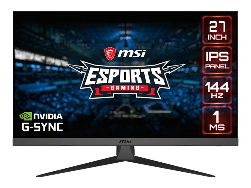 MSI Optix G272, 1920 x 1080, HDMI/ DP, 27, IPS, 144Hz Gamingskärm