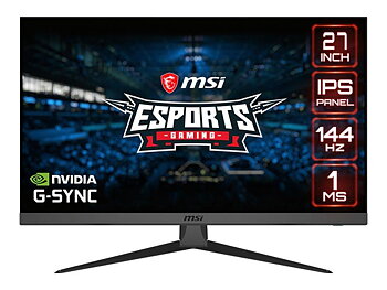 MSI Optix G272, 1920 x 1080, HDMI/ DP, 27, IPS, 144Hz Gamingskärm
