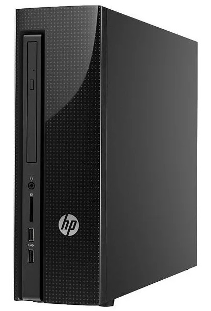 Restaurerat/ Rekondition HP Slimline 450, AMD E1, 4GB DDR3, 120GB SSD, DVD, Win 10 home 64 bitar