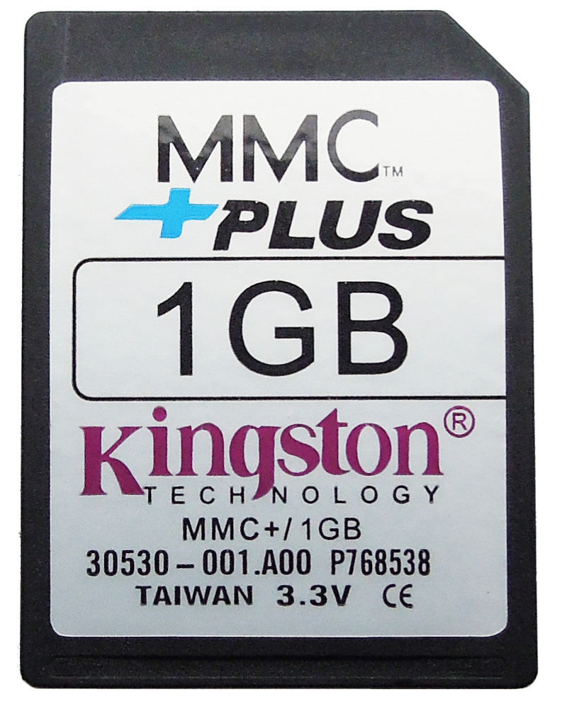 Kingston MMC Plus minne, 3,3V 1GB