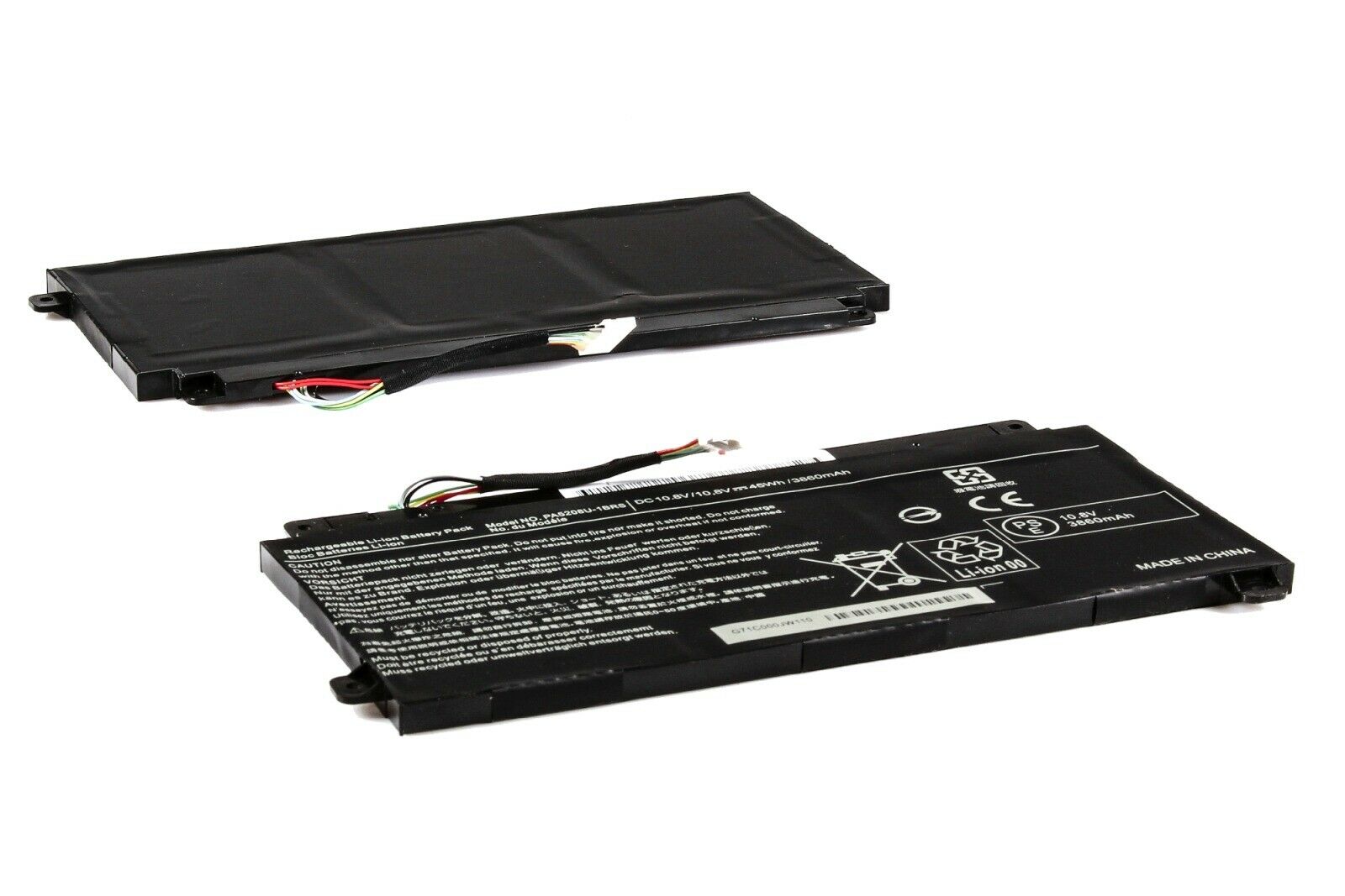 3860mAh Akku für Laptop TOSHIBA SATELLITE RADIUS 14 L40W-C-115 L40W-C-10X