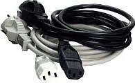 MicroConnect Power Cord, Nätsladd från Väguttag till PC eller Monitor 1,8M,Rakt
