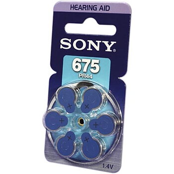 SONY BATTERI för HÖRAPPARAT 675/PR44 (1.4v)