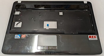 Top Case för Samsung NP-R540, med touchpad och högtalare (Begagnat) (BA92-09819B BA81-09820B)