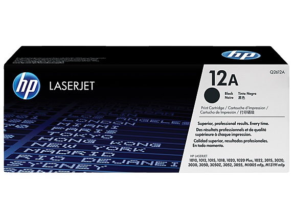 HP Toner Q2612A För HP LaserJet 1010/1012/1020/1015  2000 sidor