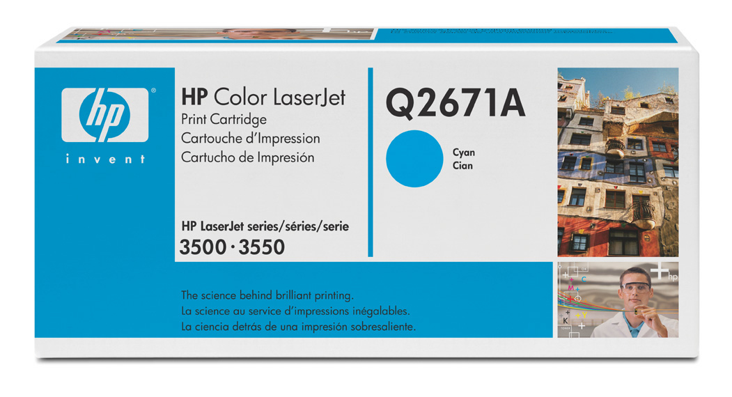 HP Toner CLJ 3500 Cyan 4k