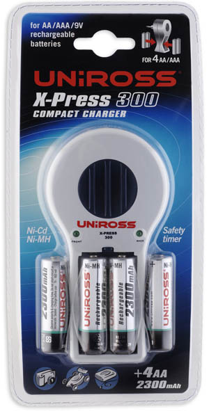 UNIROSS RC10677 X-PRESS 300 Charger 2300mAh