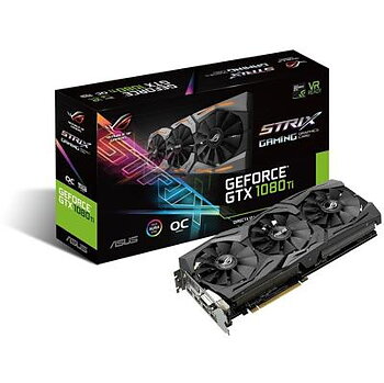 ASUS GeForce GTX 1080Ti ROG Strix Gaming, 11GB GDDR5X, 1569/1683MHz, Aura Sync RGB, Pascal