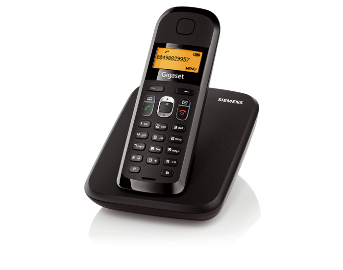 Siemens Gigaset AS180, Trådlös Telefon