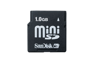 SD-Minne ( Security Digital), MicroSD, Kingston 1GB, för digital kamera