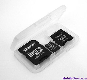 SD-Minne ( Security Digital), MicroSD, Kingston 1GB, för digital kamera, Med 2 adaptrar