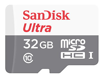 SANDISK Ultra microSDHC 32GB + SD Adapter 100MB/s Class 10 UHS-I