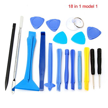 (SKU244931 )8 in 1 Mobile Repair Opening Tools Kit Set Pry Philips Screwdriver For Phone [18 In 1 Model 1]