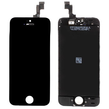 IPhone SE/5S LCD Display Glas- svart