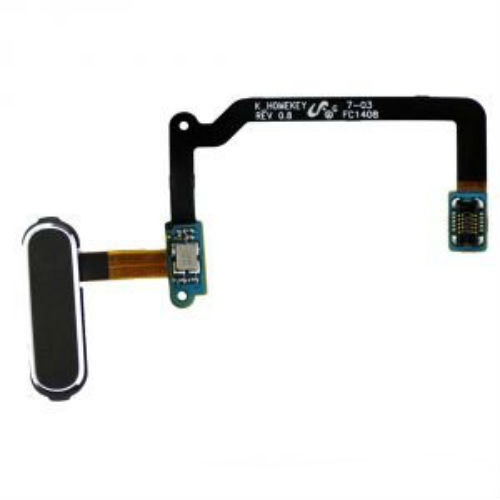 Samsung Galaxy S5 Hemknapp med flexkabel Svart