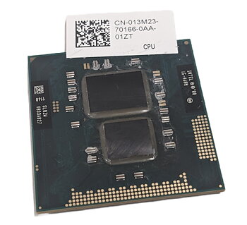 Intel Core i5-460M, 2.5GHz, dual core, socket BGA1288/PGA988 (Använt) (SLZBW)