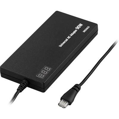 AC adapter för bärbar 15-20V,  3,5A, 90W, 11 olika adaptrar