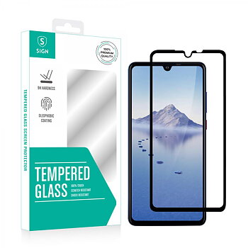 SiGN 3D Curved skärmskydd i härdat glas för Huawei P30 Pro