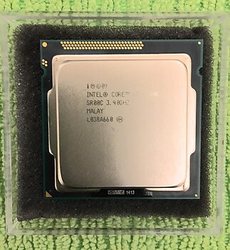 Intel Core i7-2600K SR00C Desktop CPU Processor LGA1155 8MB 3.40GHz 5GT/s,(Testat-Begagnad)