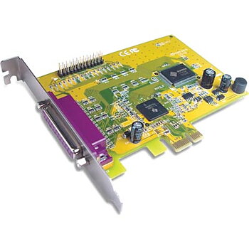 Sunix PCI-Express kort, Parallell, Två parallell port 25polig hona