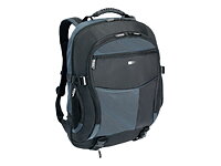 TARGUS XL (TCB001EU-70) Notebook Rucksack nylon black blue Väska 17