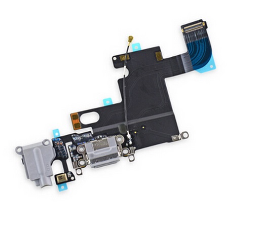 iphone 6 plus laddkontakt & hörlursuttag vit