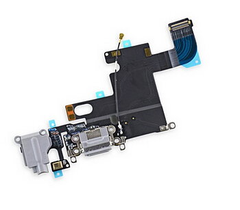 iphone 6 plus laddkontakt & hörlursuttag vit