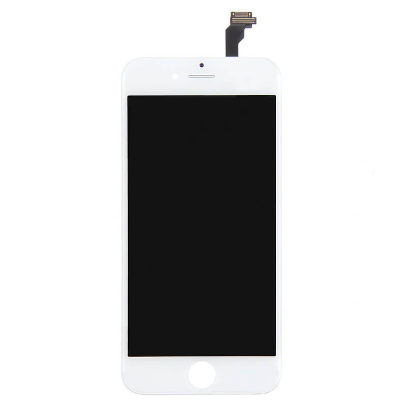 IPhone 6 LCD Display Glas Original - Vit (TD-SKU30484)