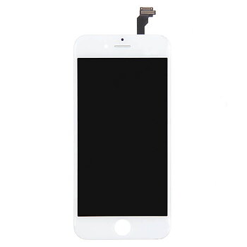 IPhone 6 LCD Display Glas Original - Vit (TD-SKU30484)