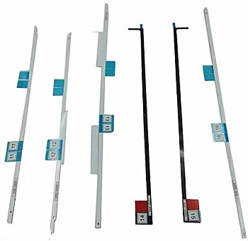 OLVINS LCD-skärm självhäftande tejp klistermärken remsor kit kompatibel med Apple iMac 27 tum A1419 27-tums år 2012 2013 2014 2015 + Verktyg