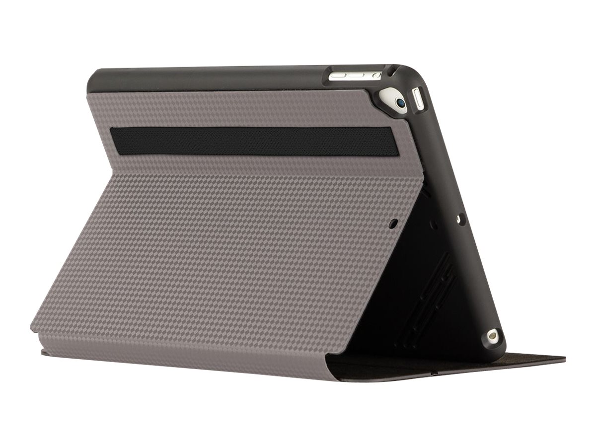 Targus Click-In - Vikbart fodral för surfplatta - mikrofiber - rymdgrå - för Apple 10.5-inch iPad Pro