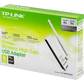 TP-LINK TL-WN722N, Wireless-N USB adapter, Trådlös USB