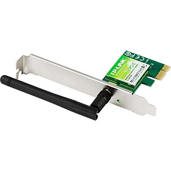 TP-Link, Wireless-N PCI-Express adapter, Trådlös PCI-Express kort, 150 Mbps, Löstagbar anten