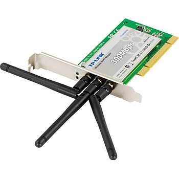 TP-Link TL-WN951N, Wireless-N PCI adapter, Löstagbar EXTERNT Antenn, 300Mbps