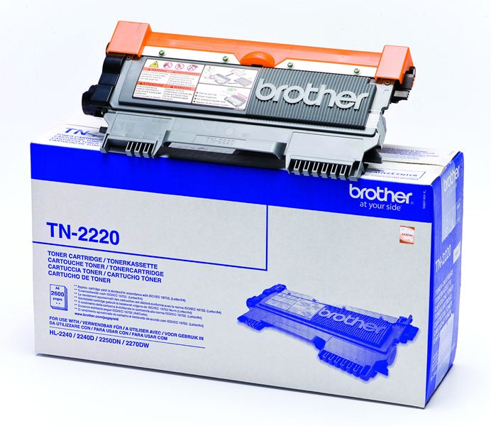 Brother Toner kassett TN-2220,  Upp till 2600 sidor