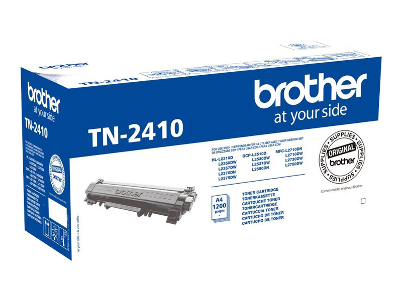 Brother Toner kassett TN-2410 Svart