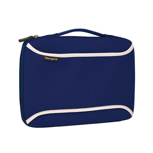 Targus 10/12'' CityGear Ultraportable Skin With Handle, Neoprene, Blue/Cream (TSS26501EU)