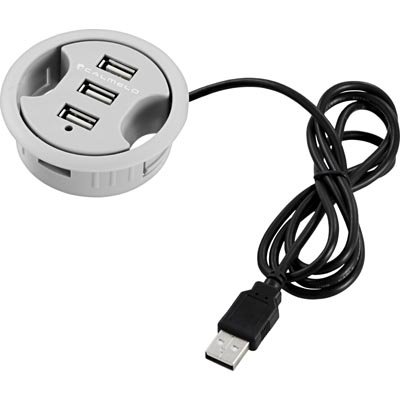 USB HUB, Infälld 3-ports USB2.0,